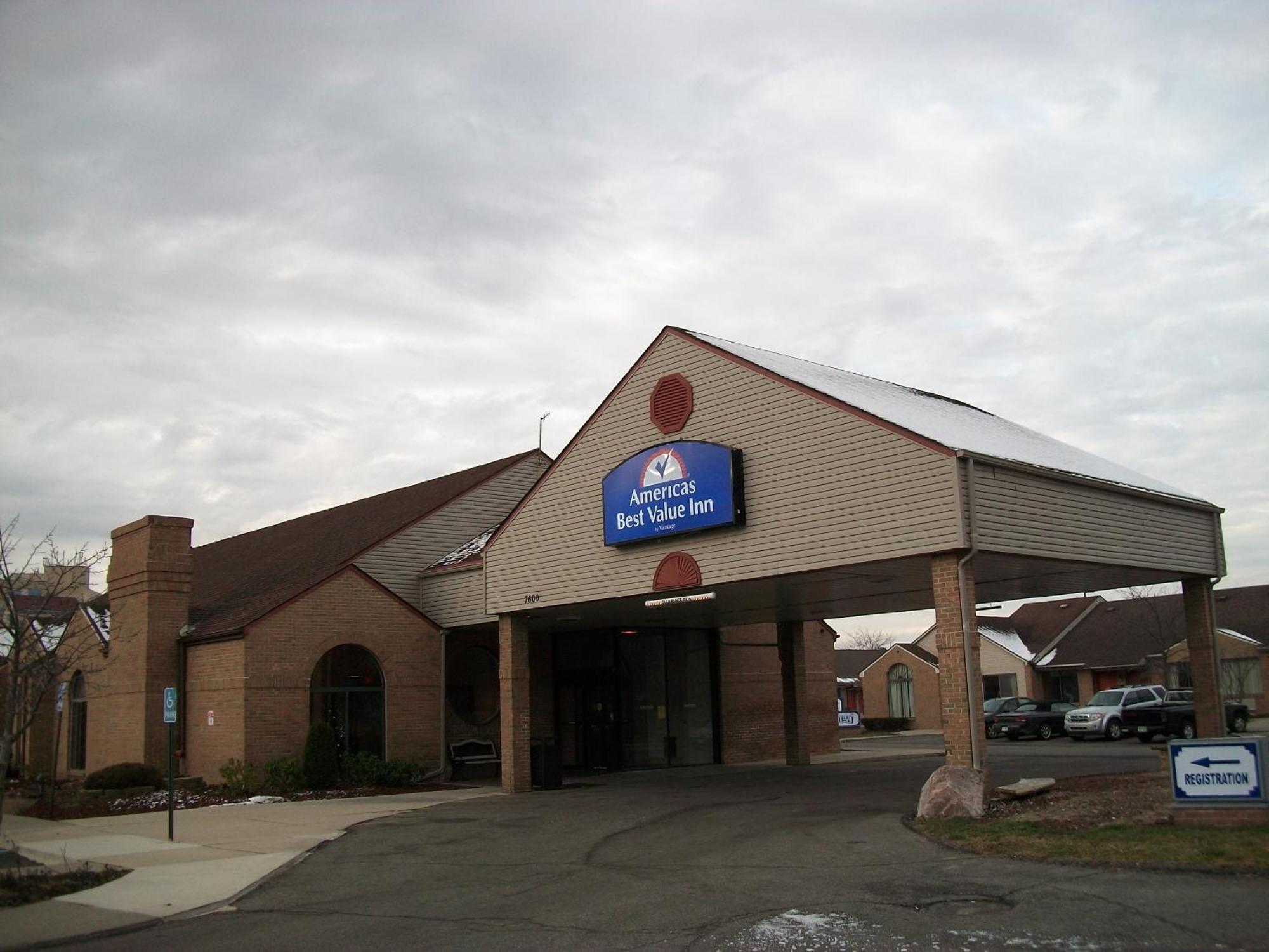 Americas Best Value Inn Romulus/Detroit Airport Exterior foto